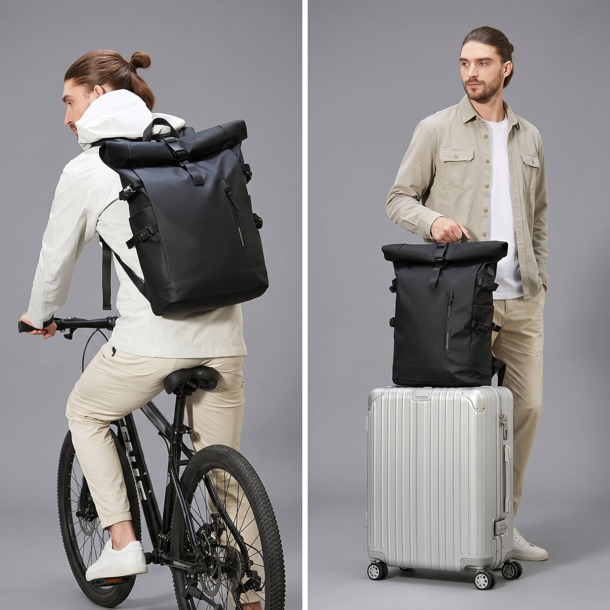 Sac à Dos Roll Top Homme - Explorer – vue 4 – Yokabag