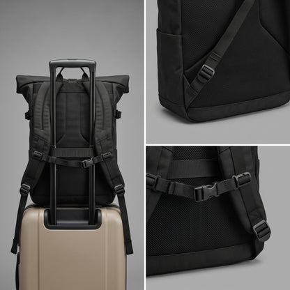 Sac à Dos Roll Top Voyage Imperméable – vue 5 – Yokabag