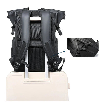 Sac à Dos Roll Top Voyage Imperméable – vue 5 – Yokabag
