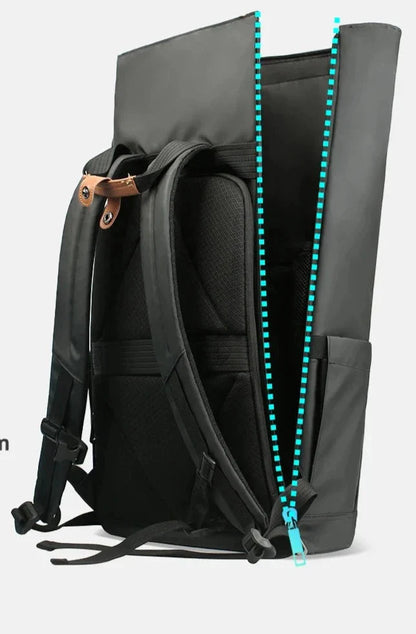 Sac à Dos Roll Top Imperméable USB Explorer – vue 8 – Yokabag