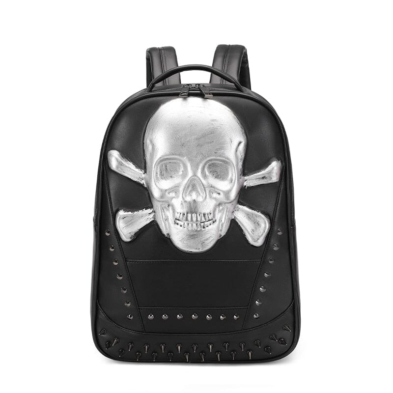 Sac à Dos Skull Tête de Mort Gold – vue 2 – Yokabag