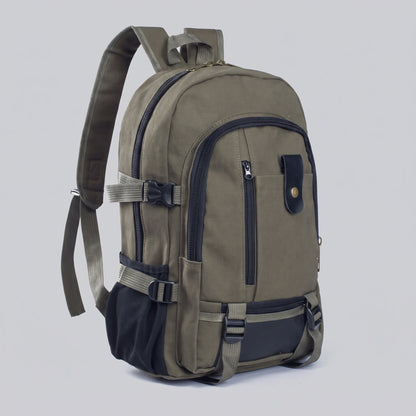 Sac à Dos Toile - Voyage Canvas Noir – vue 2 – Yokabag