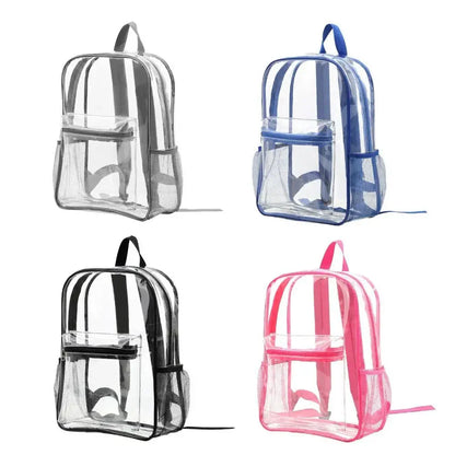 Sac à Dos Transparent Voyage Bleu – vue 2 – Yokabag