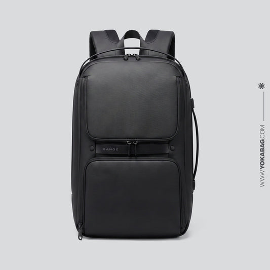 Sac à Dos Voyage Travail Ordinateur 15.6 Pouces Homme Gris – vue 2 – Yokabag