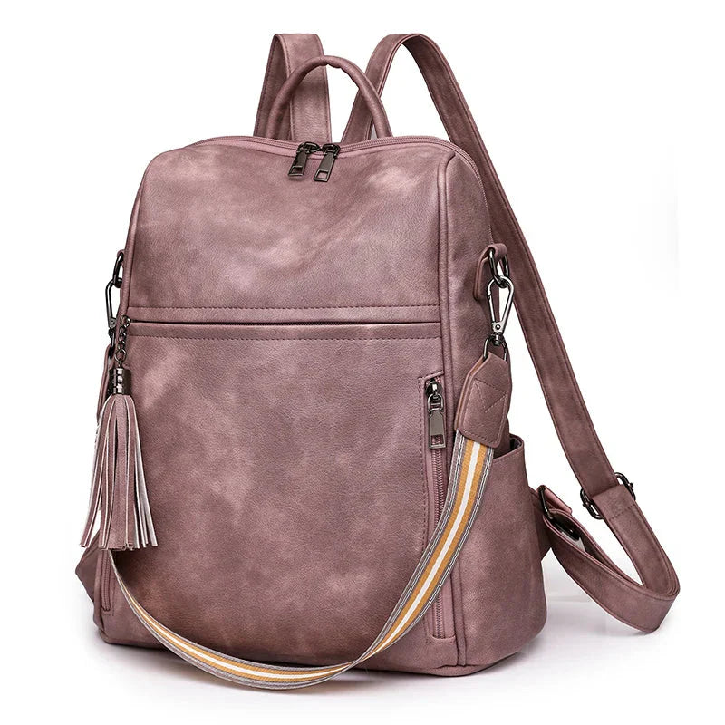 Sac à Dos Ville Femme Marron – vue 3 – Yokabag