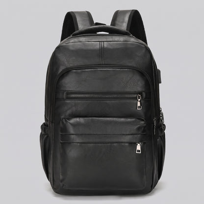 Sac à Dos Vintage - Connecté (USB) - Édition Voyage Marron – vue 3 – Yokabag