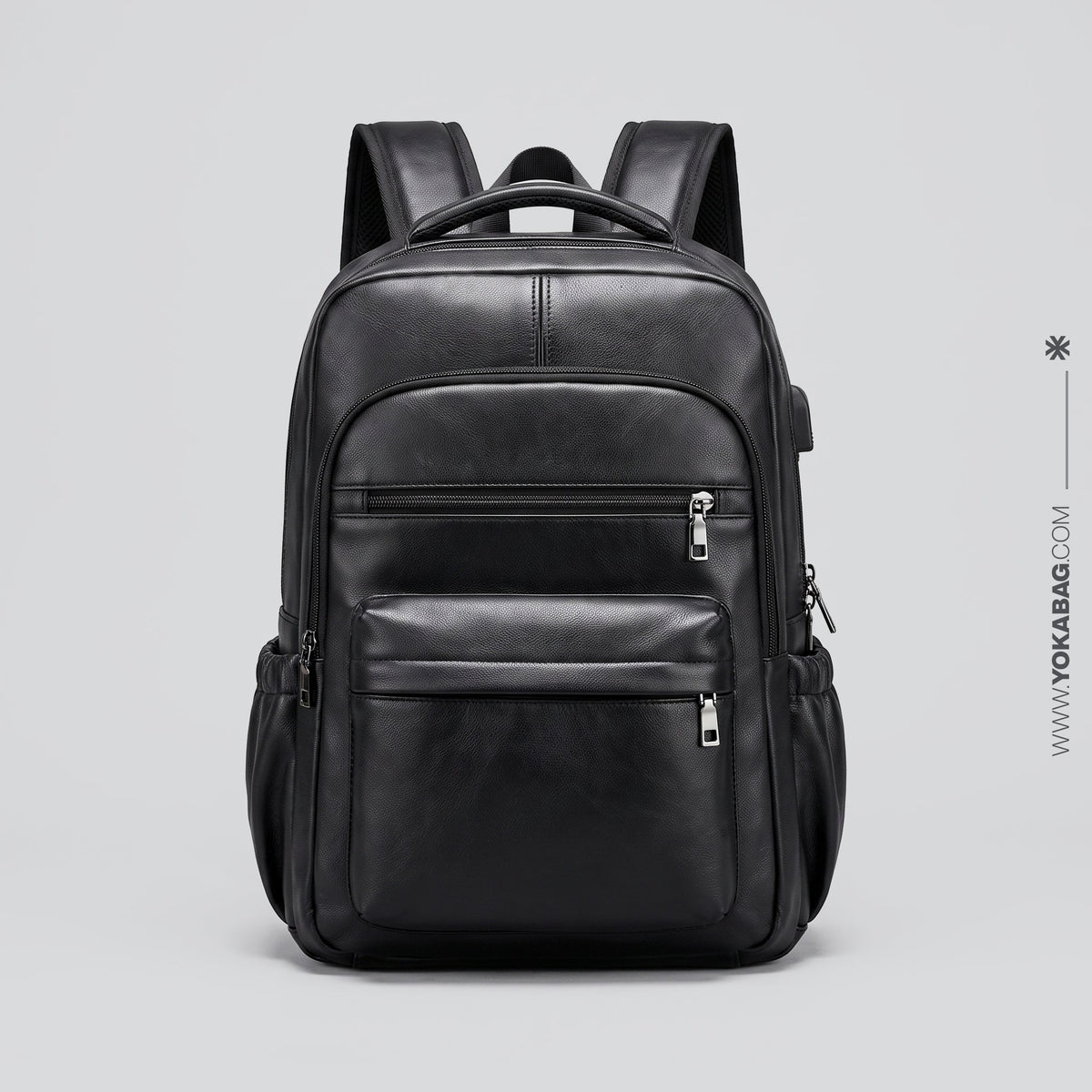 Sac à Dos Vintage - Connecté (USB) - Édition Voyage Camel – vue 2 – Yokabag