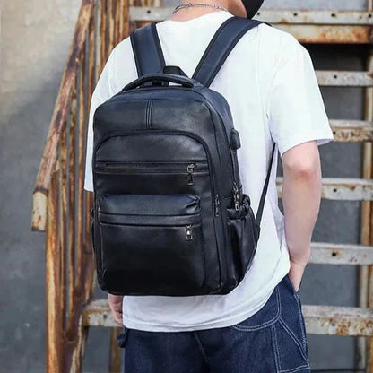 Sac à Dos Vintage - Connecté (USB) - Édition Voyage Camel – vue 2 – Yokabag