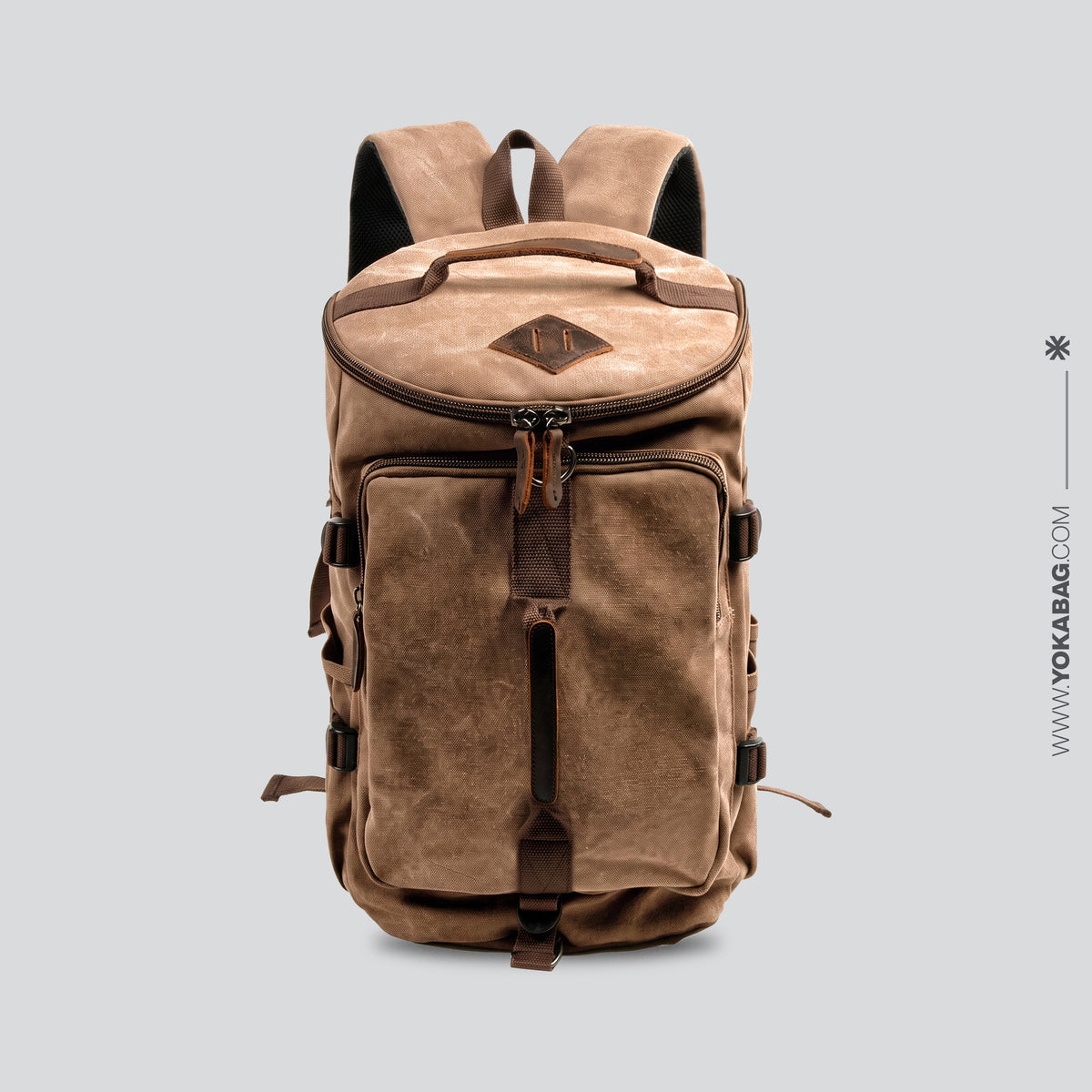 Sac à Dos Aventure en Toile Convertible