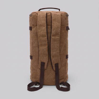 Sac à Dos Vintage Toile Canvas Convertible en Voyage – vue 11 – Yokabag