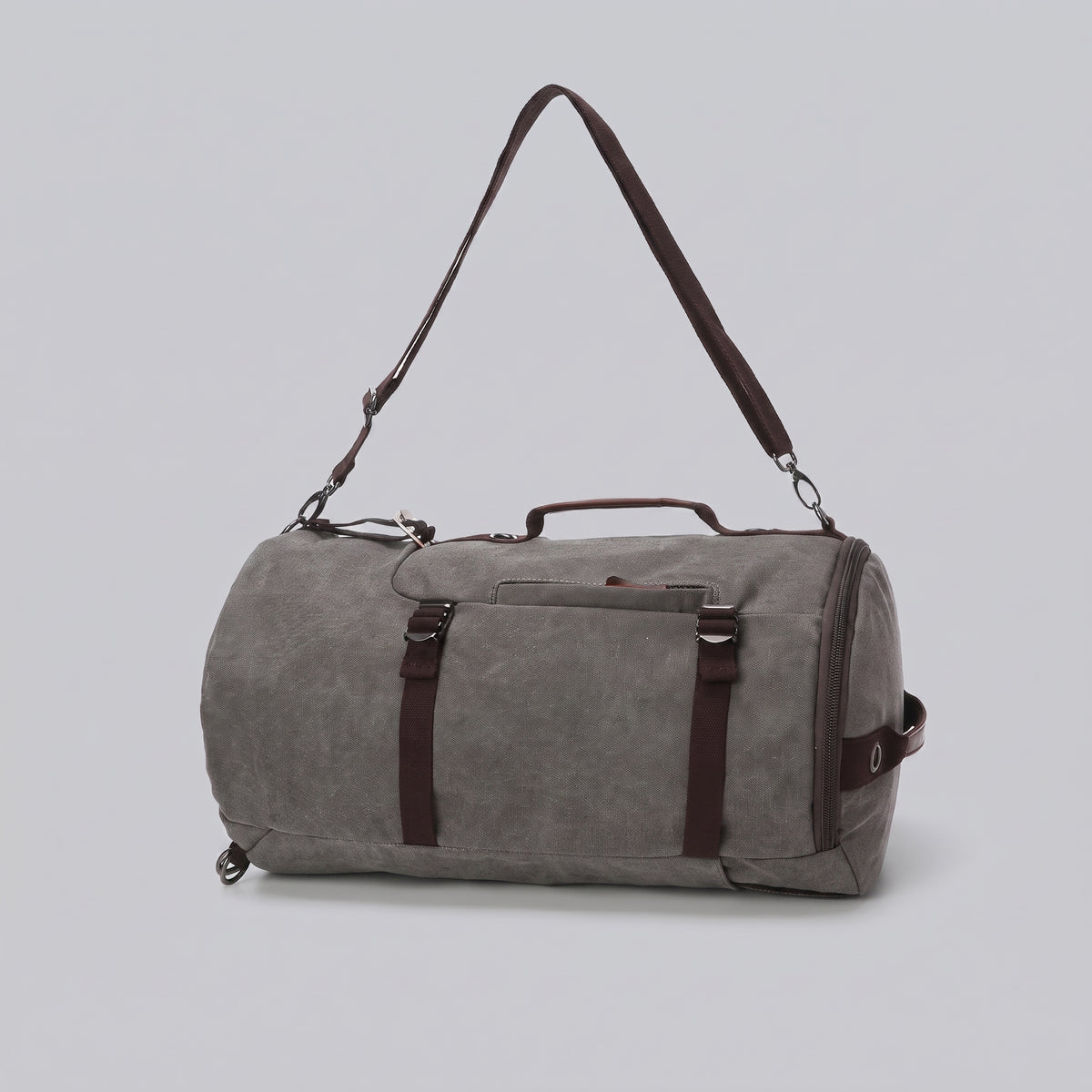 Sac à Dos Vintage Toile Canvas Convertible en Voyage – vue 20 – Yokabag