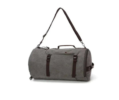 Sac à Dos Vintage Toile Canvas Convertible en Voyage – vue 20 – Yokabag