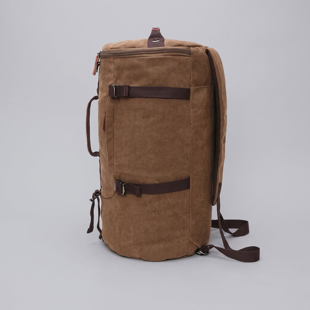 Sac à Dos Vintage Toile Canvas Convertible en Voyage – vue 12 – Yokabag