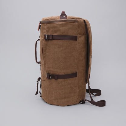 Sac à Dos Vintage Toile Canvas Convertible en Voyage – vue 12 – Yokabag