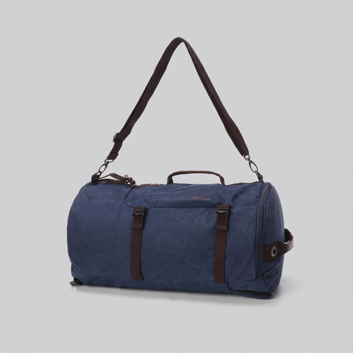 Sac à Dos Vintage Toile Canvas Convertible en Voyage – vue 19 – Yokabag
