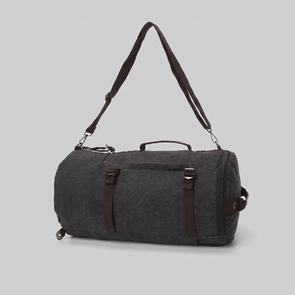 Sac à Dos Vintage Toile Canvas Convertible en Voyage – vue 16 – Yokabag