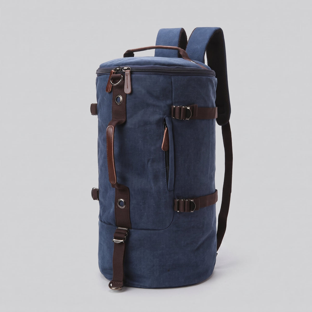 Sac à Dos Vintage Toile Canvas Convertible en Voyage – vue 17 – Yokabag