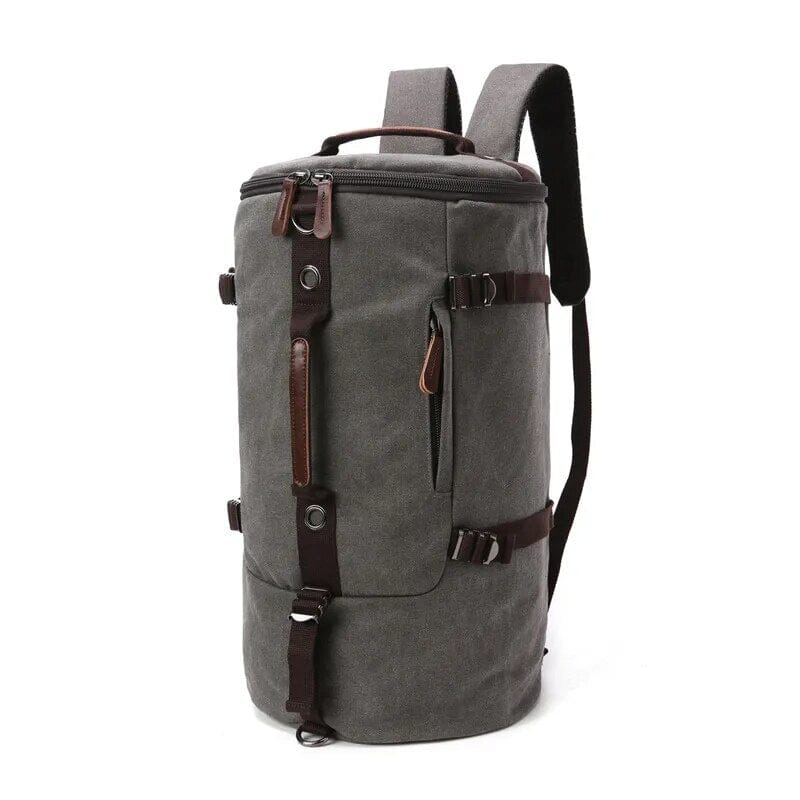Sac à Dos Vintage Toile Canvas Convertible en Voyage – vue 18 – Yokabag