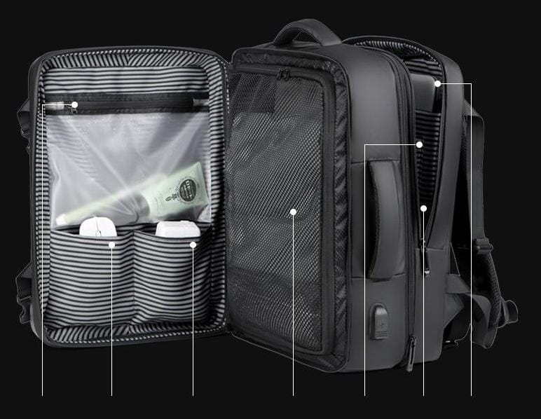 Sac à Dos Voyage Explorer - Coque Rigide – vue 6 – Yokabag