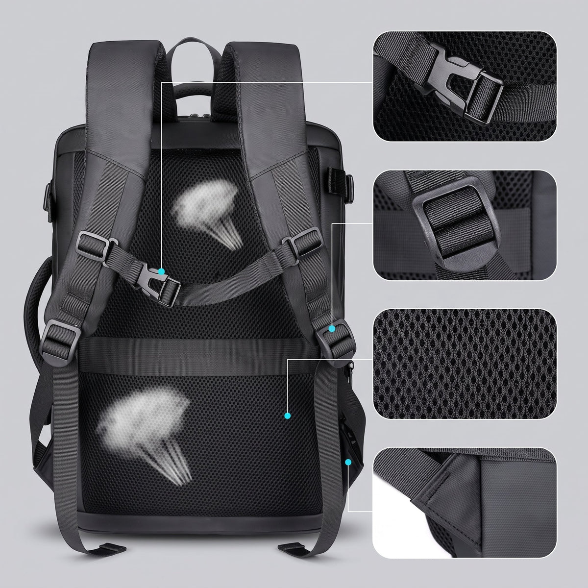 Sac à Dos Voyage Explorer - Coque Rigide – vue 7 – Yokabag