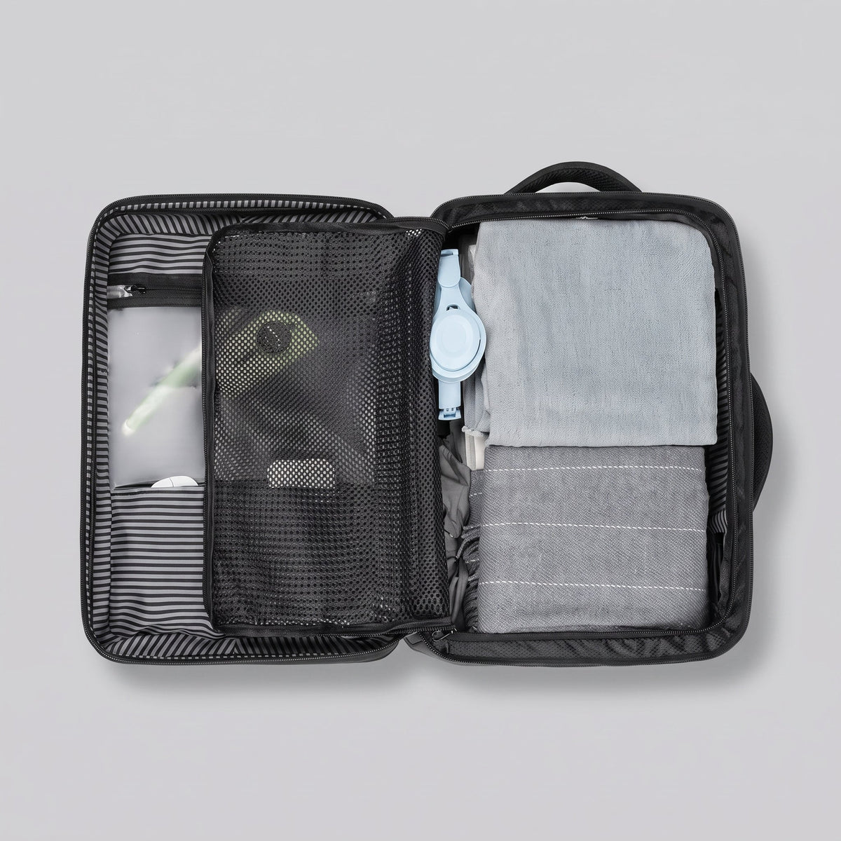 Sac à Dos Voyage Explorer - Coque Rigide Anthracite – vue 3 – Yokabag