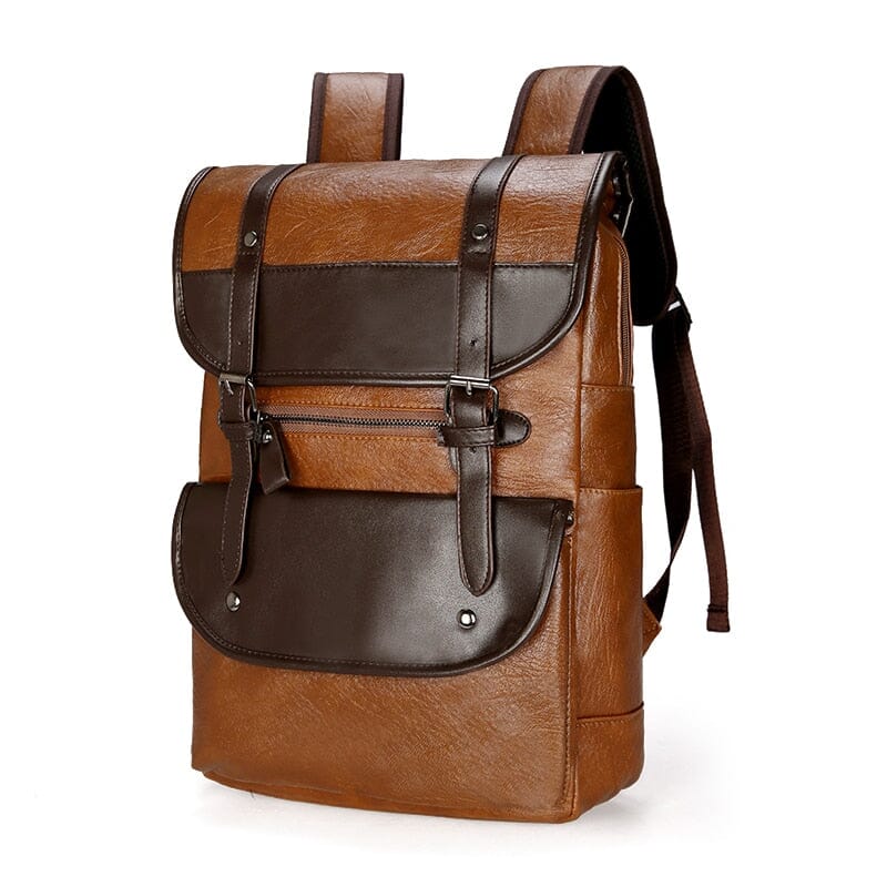 Sac à Dos de Voyage - Style Vintage Marron – vue 2 – Yokabag
