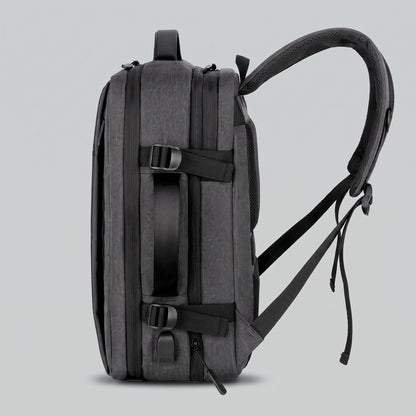 Sac à Dos Voyage Cabine Avion Extensible avec USB – vue 5 – Yokabag