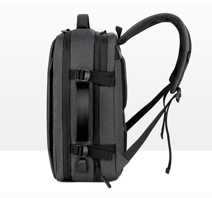 Sac à Dos Voyage Cabine Avion Extensible avec USB – vue 5 – Yokabag