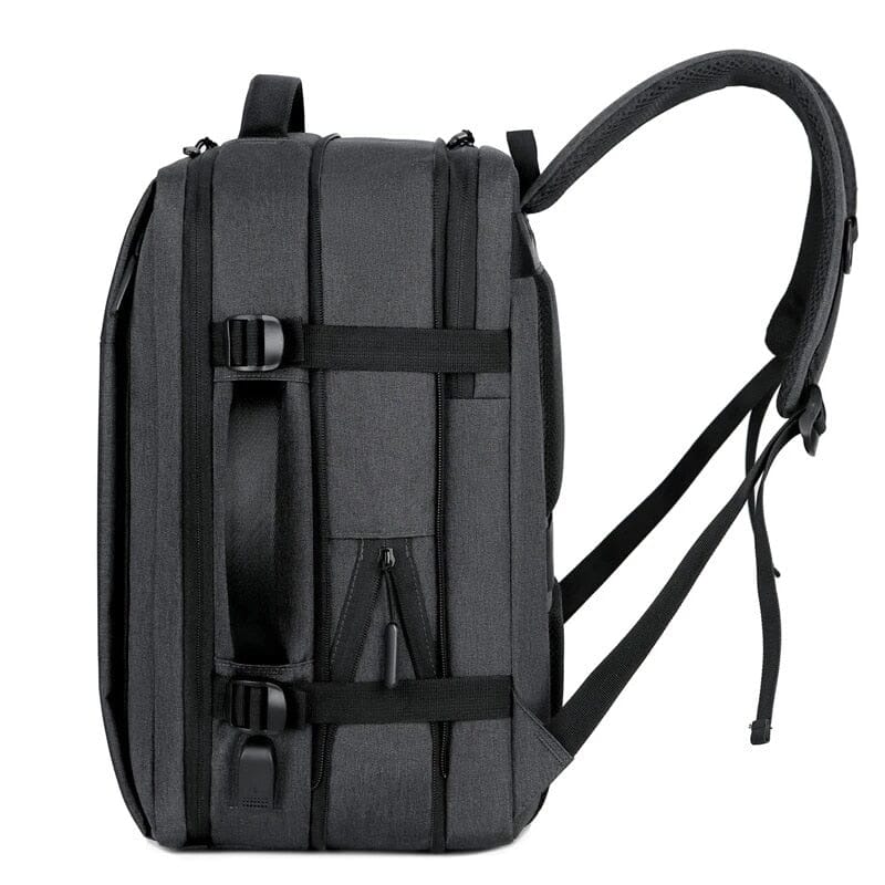Sac à Dos Voyage Cabine Avion Extensible avec USB – vue 12 – Yokabag