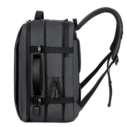 Sac à Dos Voyage Cabine Avion Extensible avec USB – vue 12 – Yokabag