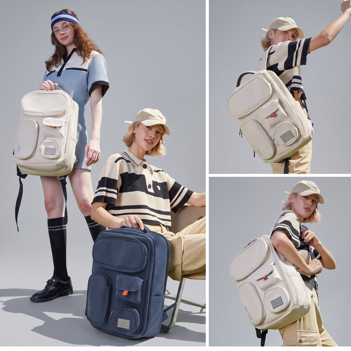 Sac à Dos de Voyage Cabine Avion avec Compartiment pour – vue 9 – Yokabag