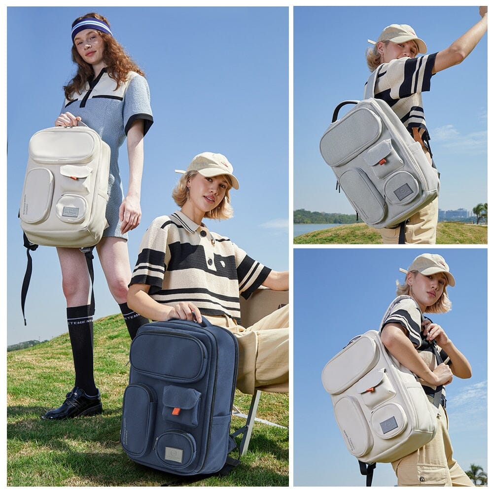 Sac à Dos de Voyage Cabine Avion avec Compartiment pour – vue 9 – Yokabag