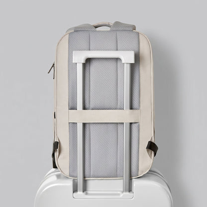 Sac à Dos de Voyage Cabine Avion avec Compartiment pour Bleu Marine – vue 3 – Yokabag