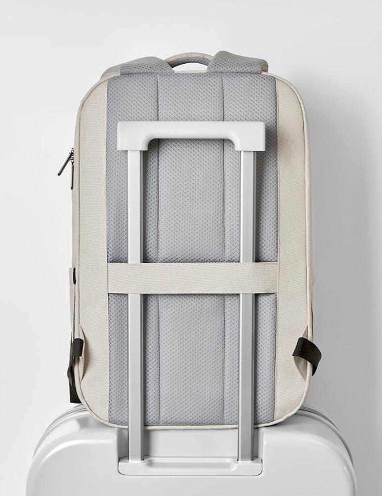 Sac à Dos de Voyage Cabine Avion avec Compartiment pour Bleu Marine – vue 3 – Yokabag