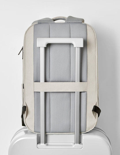 Sac à Dos de Voyage Cabine Avion avec Compartiment pour Bleu Marine – vue 3 – Yokabag