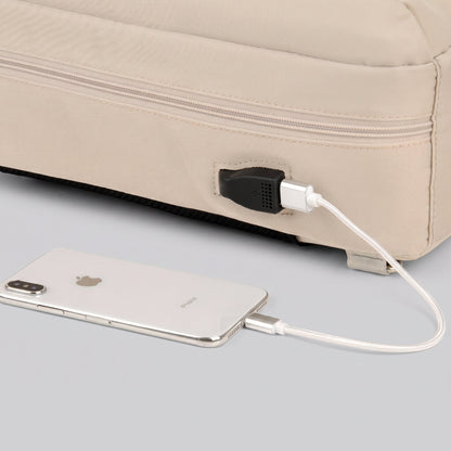 Sac à Dos de Voyage pour Femme - Avion et Compartiment USB – vue 5 – Yokabag