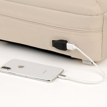 Sac à Dos de Voyage pour Femme - Avion et Compartiment USB – vue 5 – Yokabag