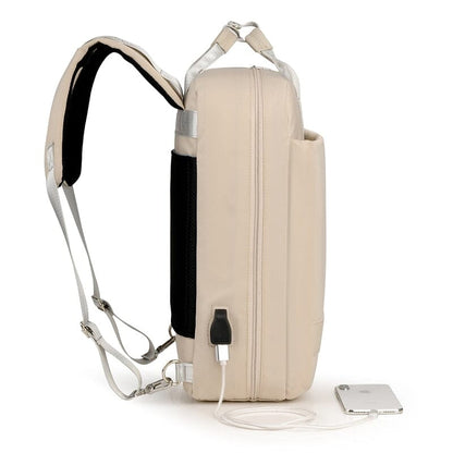Sac à Dos de Voyage pour Femme - Avion et Compartiment USB – vue 6 – Yokabag