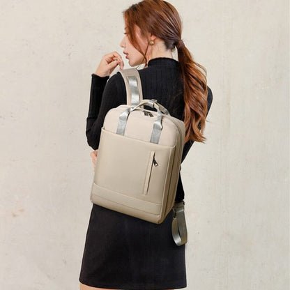 Sac à Dos de Voyage pour Femme - Avion et Compartiment USB Noir – vue 2 – Yokabag