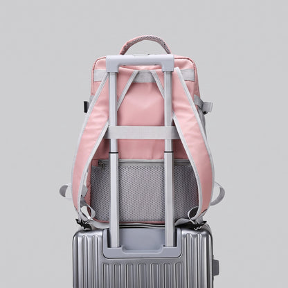 Sac à Dos Voyage Femme - Évasion Cabine Noir – vue 3 – Yokabag