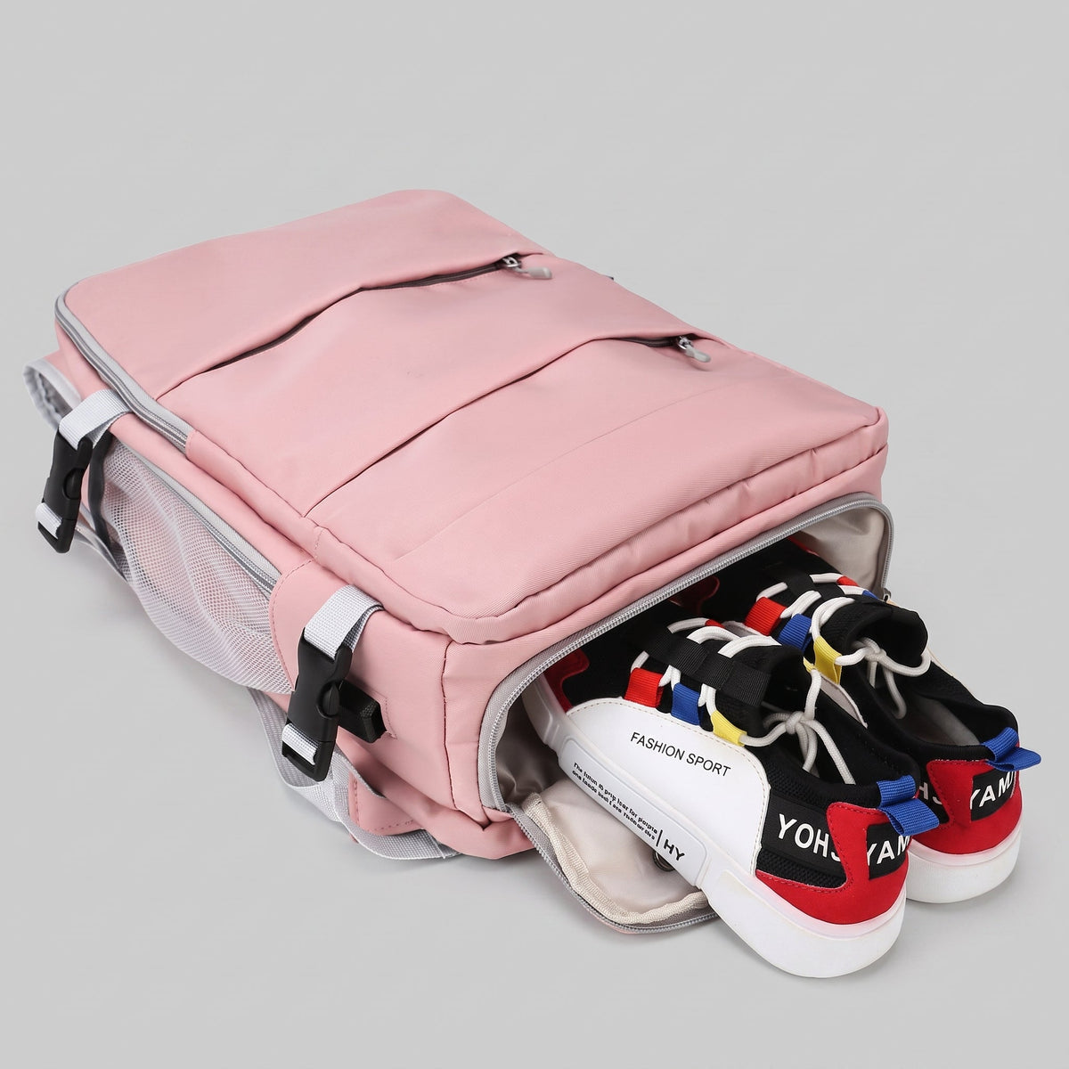 Sac à Dos Voyage Femme - Évasion Cabine Rose – vue 2 – Yokabag