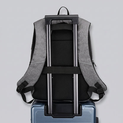 Sac à Dos Voyage Ordinateur - Digital Voyage Sécurisé Noir – vue 2 – Yokabag