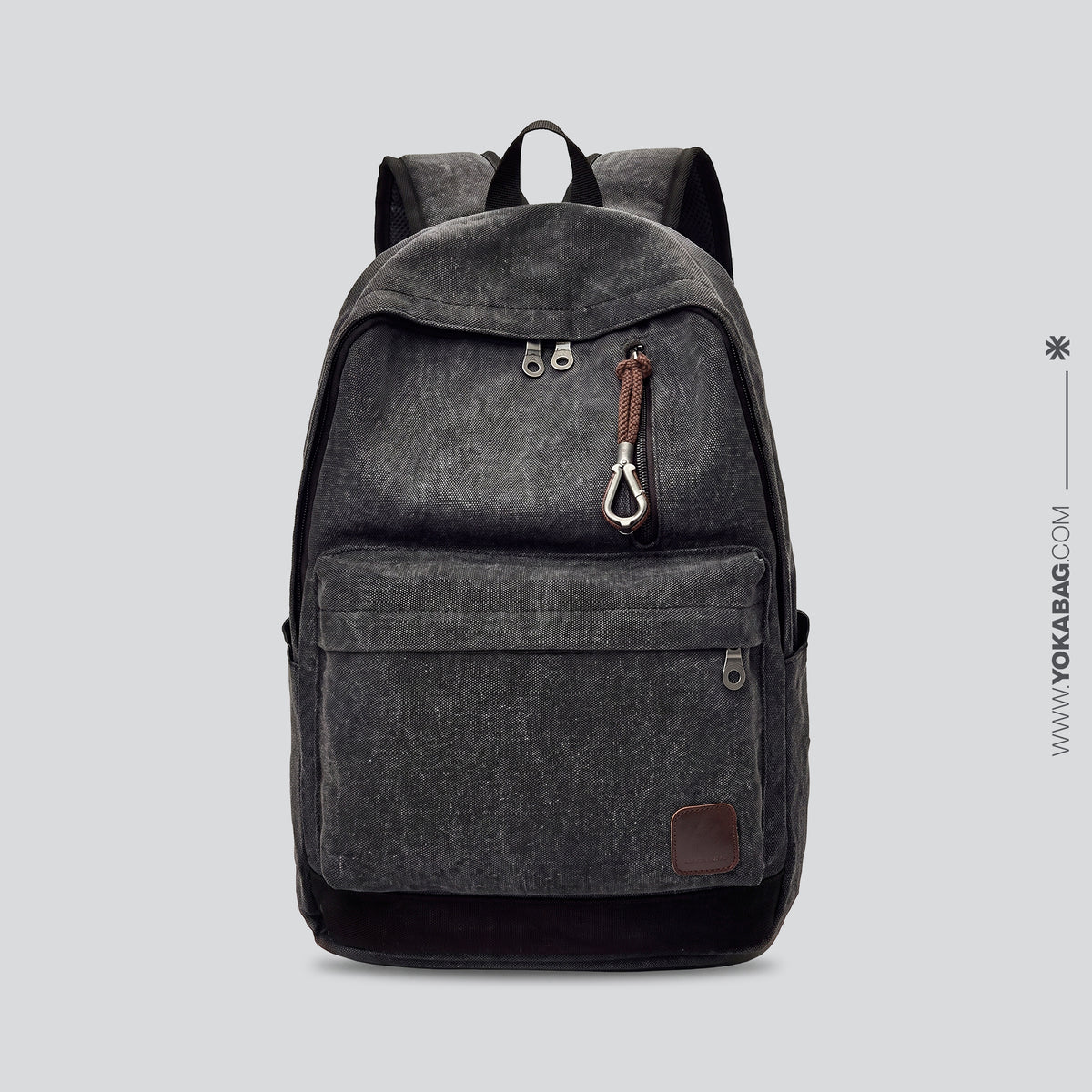 Sac à Dos Vintage pour Voyager en Toile – vue 7 – Yokabag