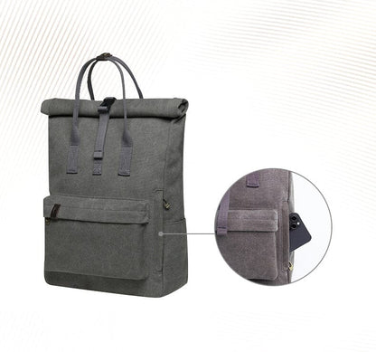 Sac à Dos Vintage Explorer - Roll-Top – vue 6 – Yokabag