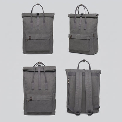 Sac à Dos Vintage Explorer - Roll-Top – vue 7 – Yokabag