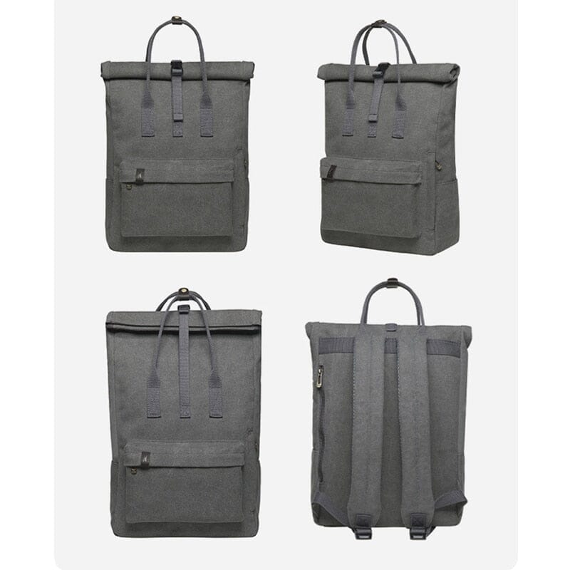 Sac à Dos Vintage Explorer - Roll-Top – vue 7 – Yokabag