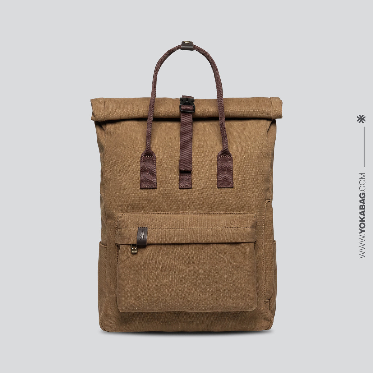 Sac à Dos Vintage Explorer - Roll-Top – vue 8 – Yokabag