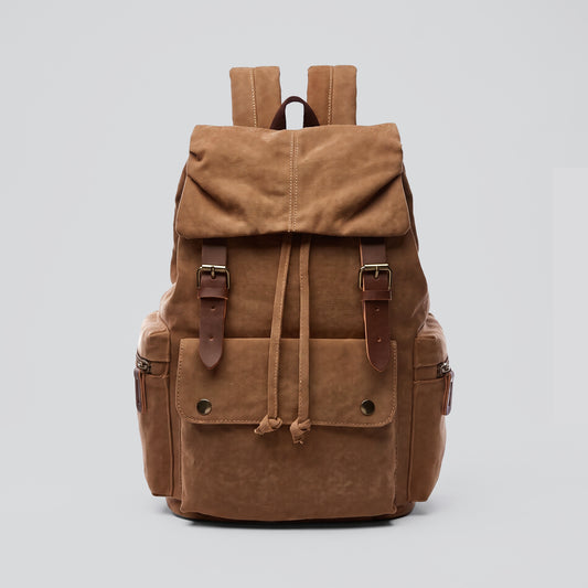 Sac à Dos Voyage Vintage en Toile Canvas