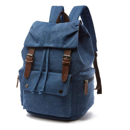 Sac à Dos Voyage Vintage en Toile Canvas – vue 11 – Yokabag