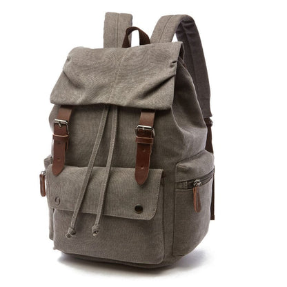Sac à Dos Voyage Vintage en Toile Canvas – vue 9 – Yokabag